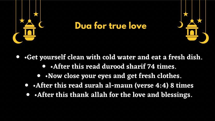 Dua For Find True Love