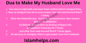 Amazing Dua to Make My Husband Love MeDua For Husband