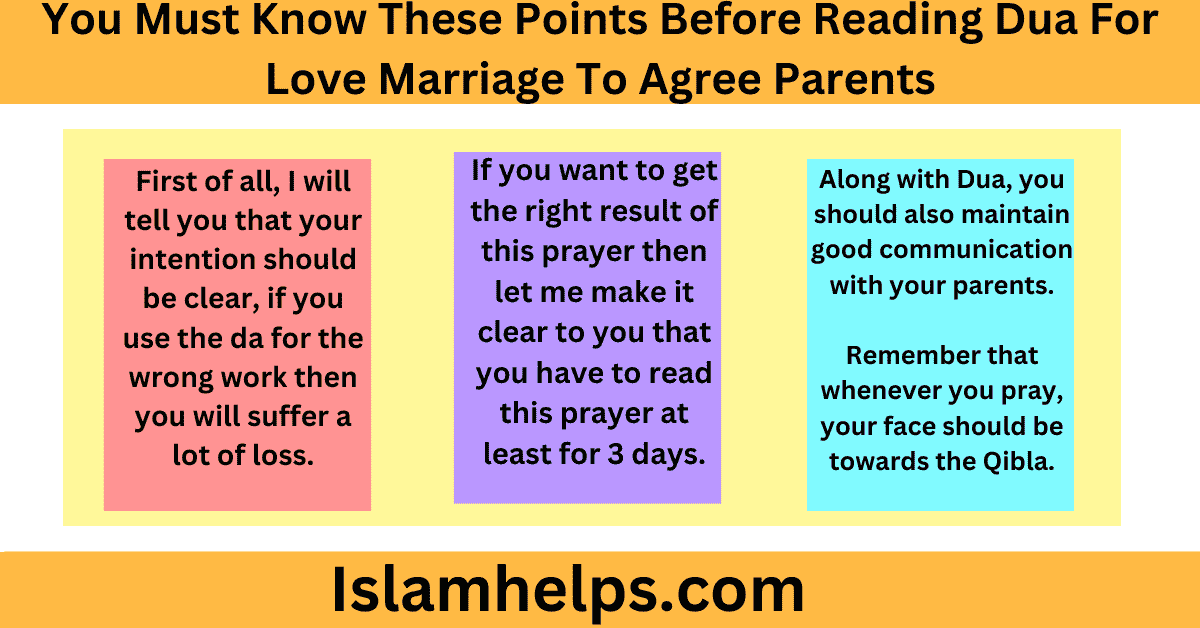 Dua For Love Marriage To Agree Parents