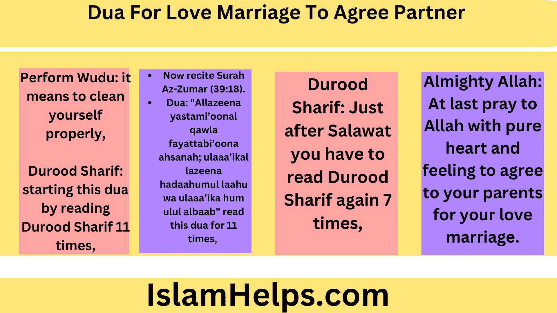 Dua For Love Marriage To Agree Partner