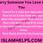 Dua To Make Someone Love You And Marry You