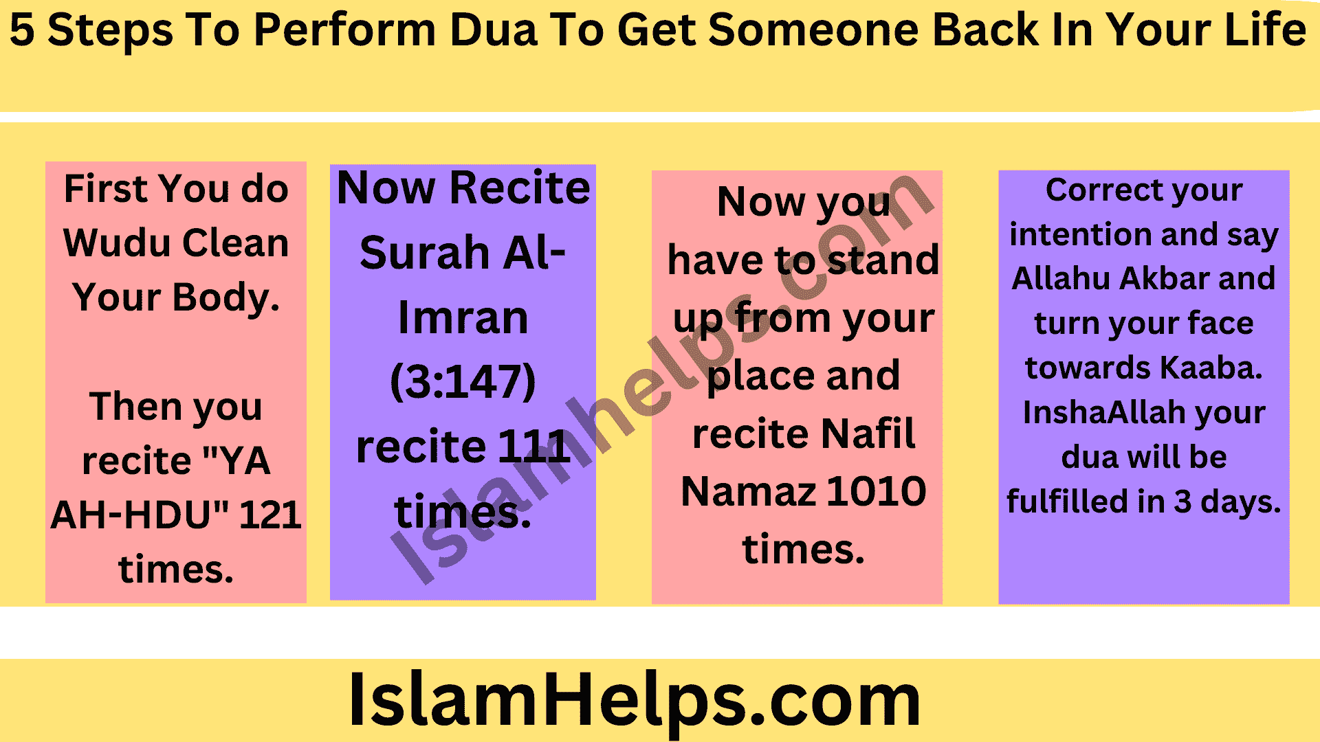5 Steps To Perform Dua To Get Someone Back In Your Life 