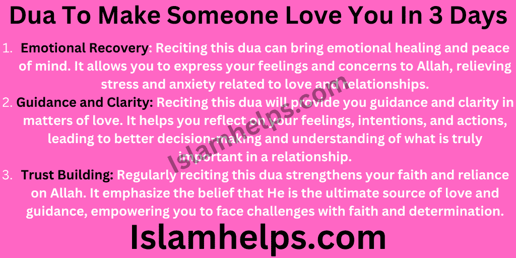 How Does Dua To Make Someone Love You Help You
