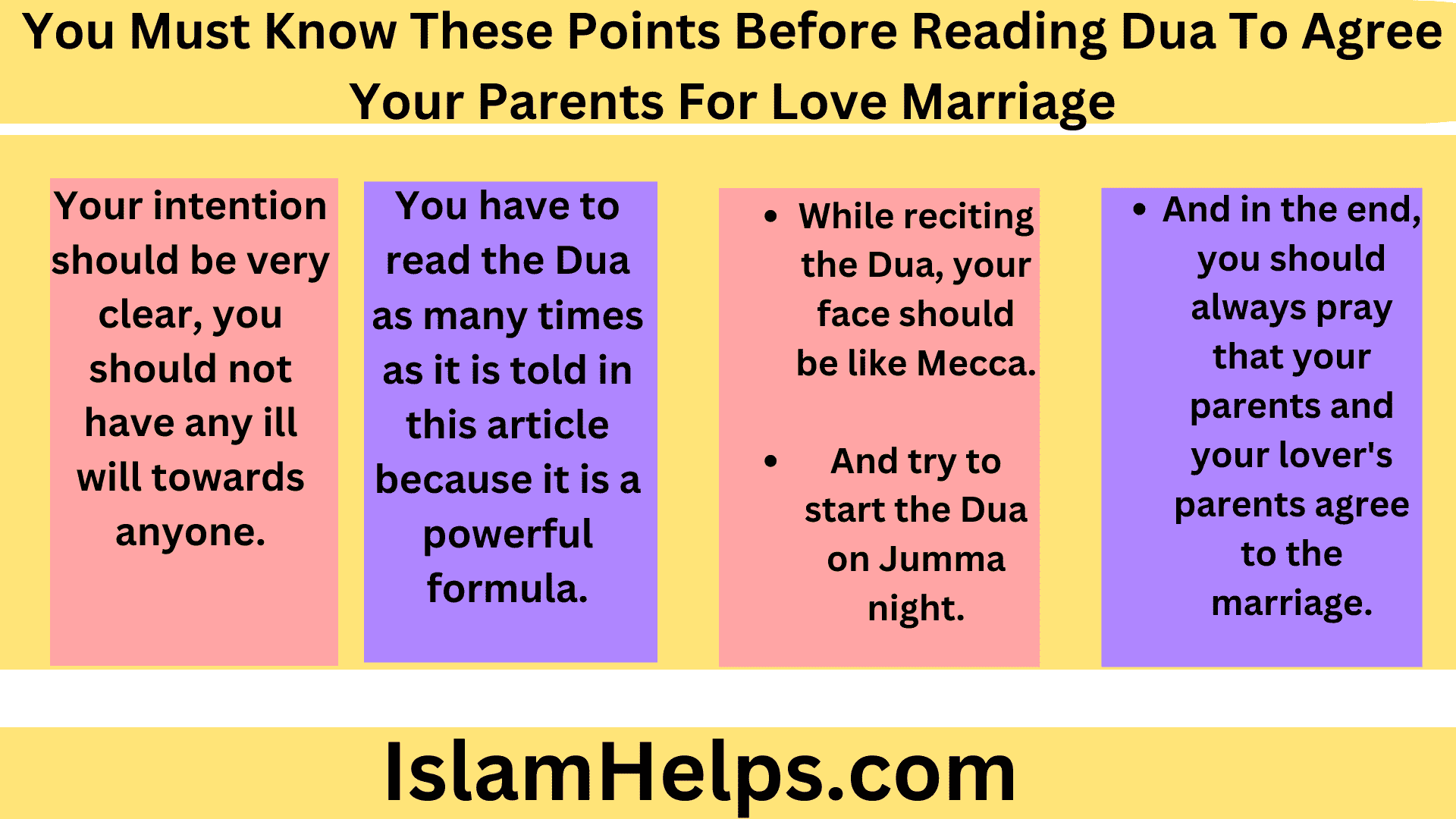 You Must Know These Points Before Reading Dua To Agree Your Parents For Love Marriage